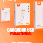 Cargador USB para automóvil