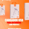 Cargador de Automóvil Dual USB y Tipo-C (2.4A) – C149