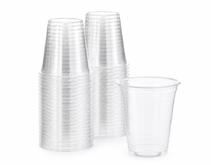 Paquete de 50 vasos plásticos de 8 OZ