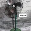 Ventilador de Pedestal Jinghan con Base Circular de Estabilidad Superior y Diseño de Flujo Constante