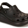 Sandalias de Goma con Plataforma - Color Negro