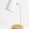 Lámpara de Escritorio Minimalista Color Blanco
