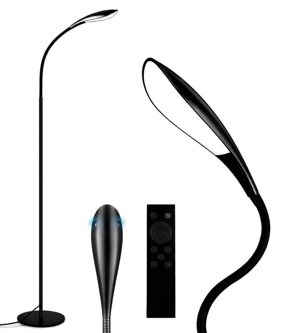 Lámpara de Pie LED Inteligente con Mando